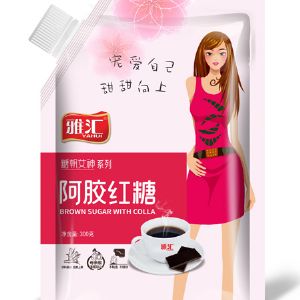 雅匯300g吸嘴袋紅糖-阿膠紅糖